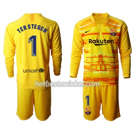 FC Barcelona Doelman TER STEGEN 1 Tenue II 2019/20 - LS (+ Korte broeken)